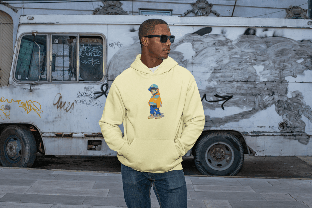 Graphic Hoodie with Pouch Pocket: Everyday Comfort & Style | Polendo Design - Polendo Design