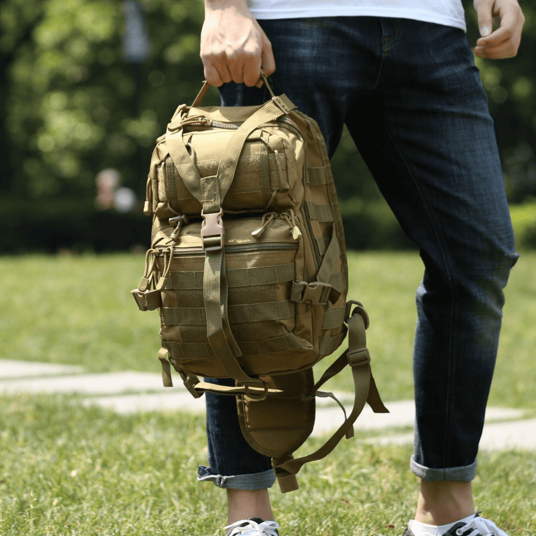 Tactical 15L Sling Backpack with Molle System