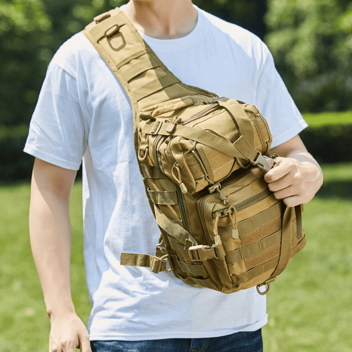 Tactical 15L Sling Backpack with Molle System