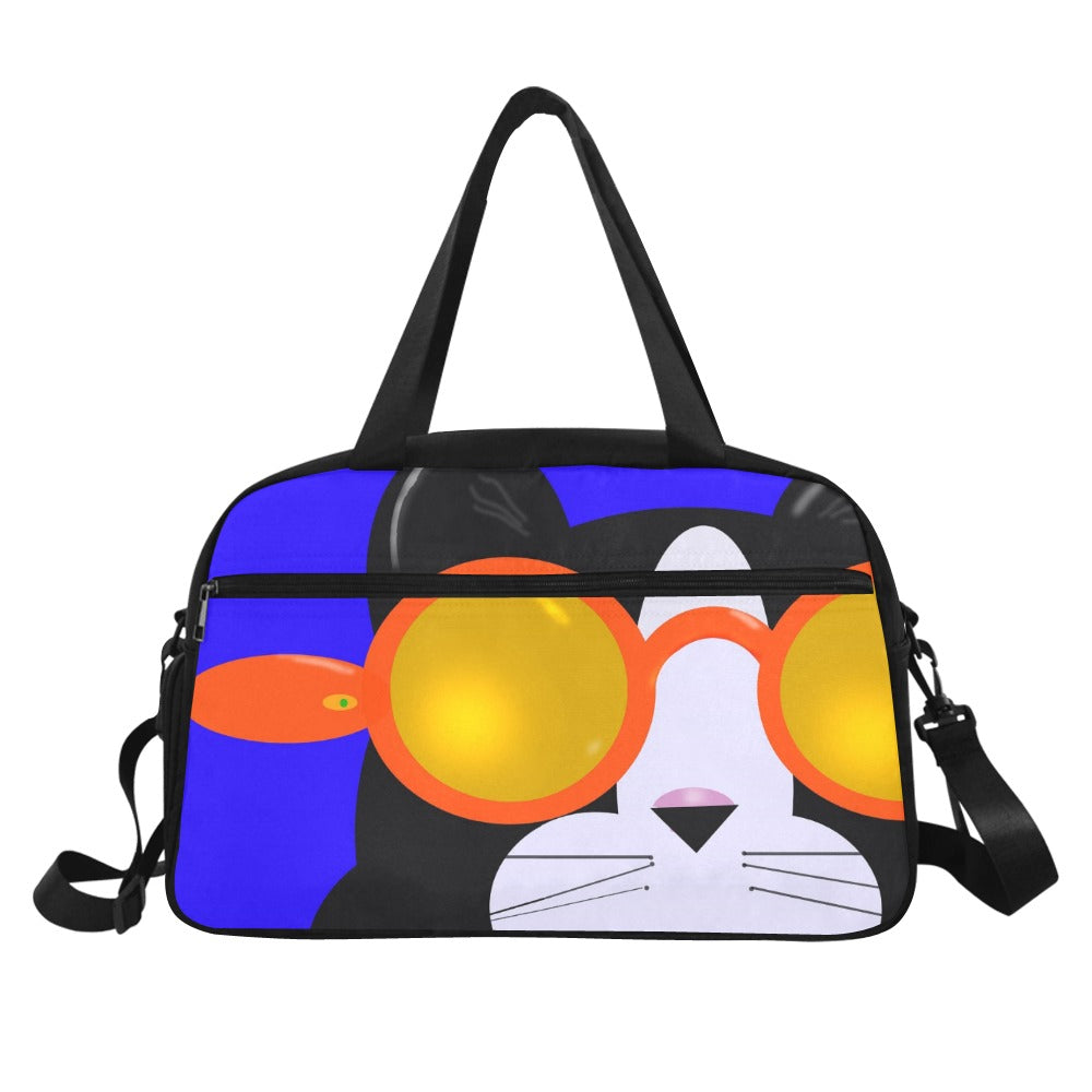 Cool Cat Travel Tote with Shoe Storage