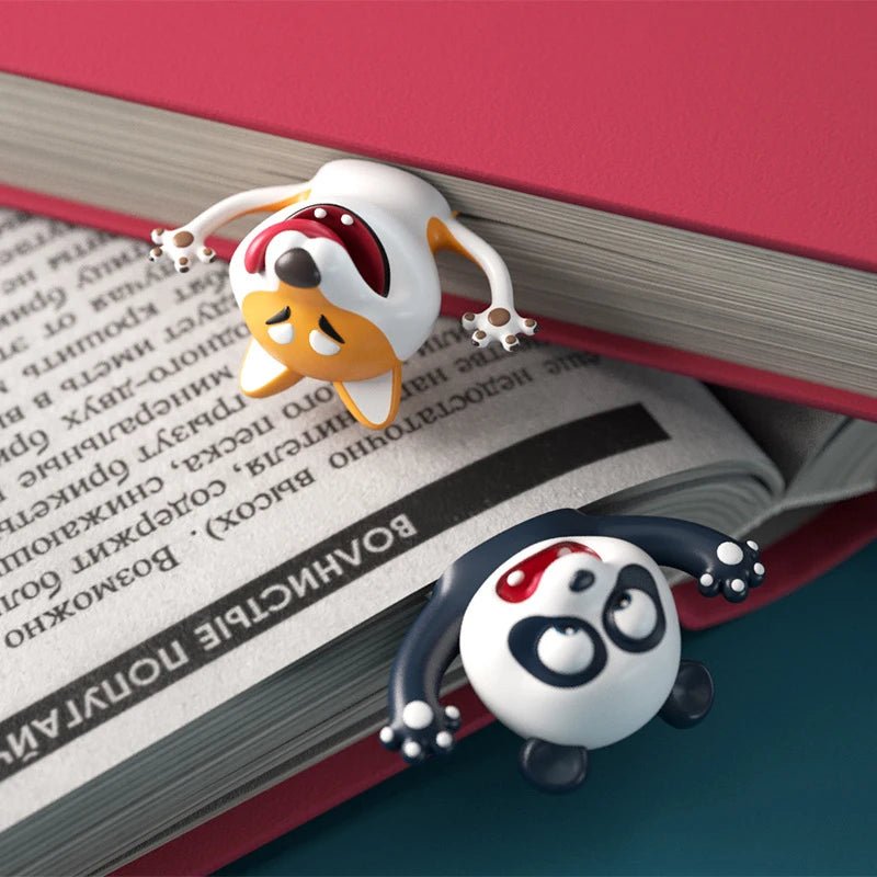 3D Animal Bookmark – Cute Reading Gift for Kids &amp; Book Lovers - Polendo Design 3d animal bookmark