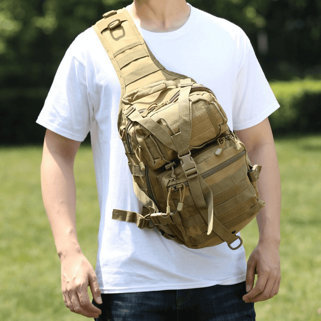 Tactical 15L Sling Backpack with Molle System