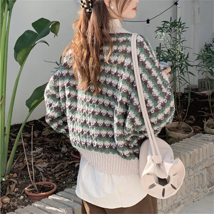 Ladies Crew Neck Oversized Sweater Jumper
