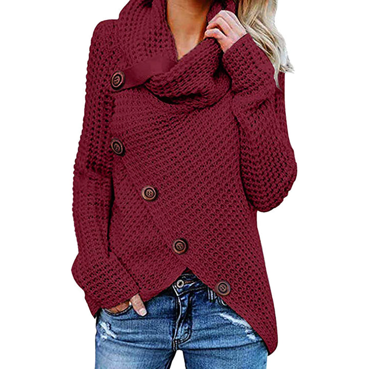 Soft White Cashmere Turtleneck Sweater for Women