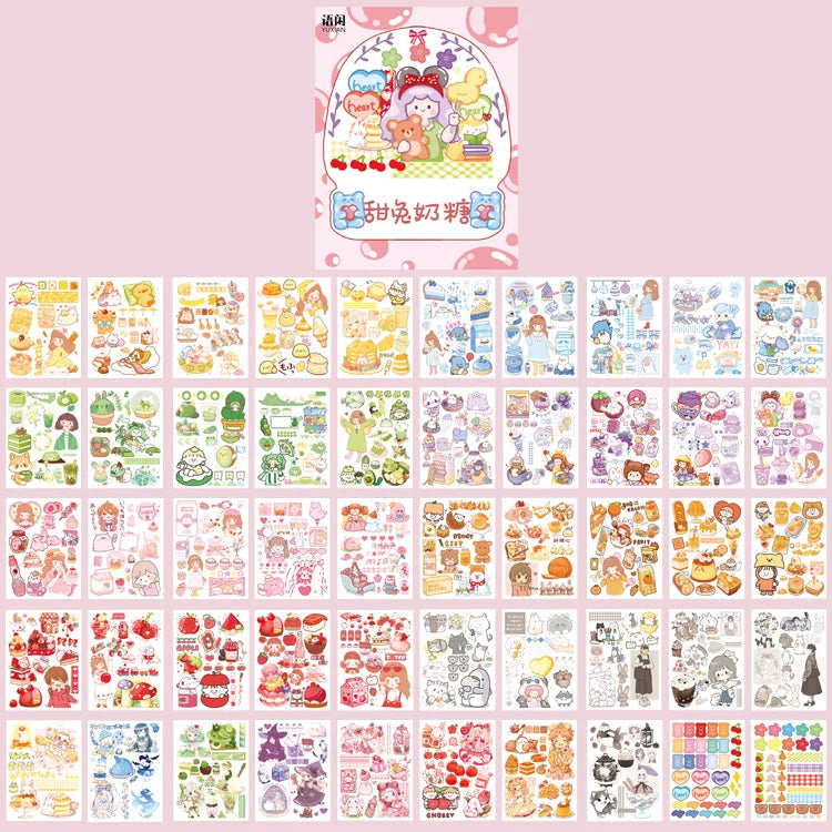 Decorative Stationery Stickers Colorful Dream