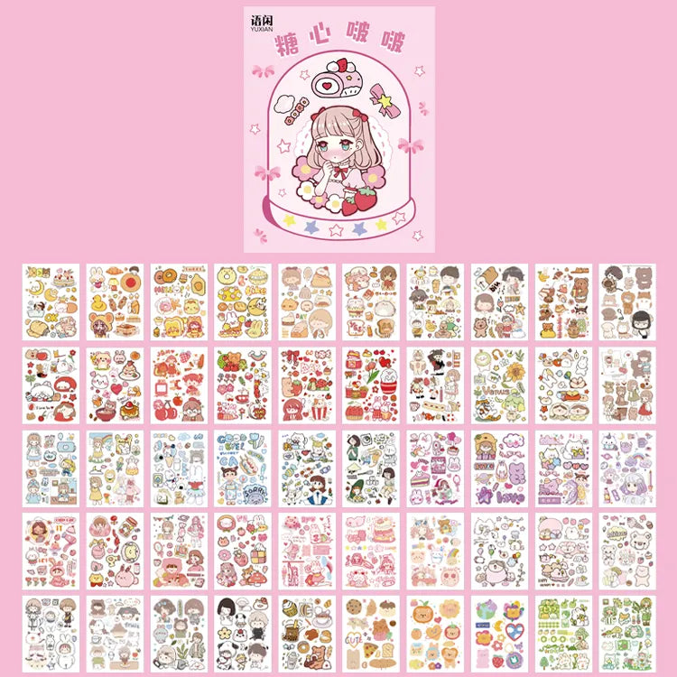 Decorative Stationery Stickers Colorful Dream