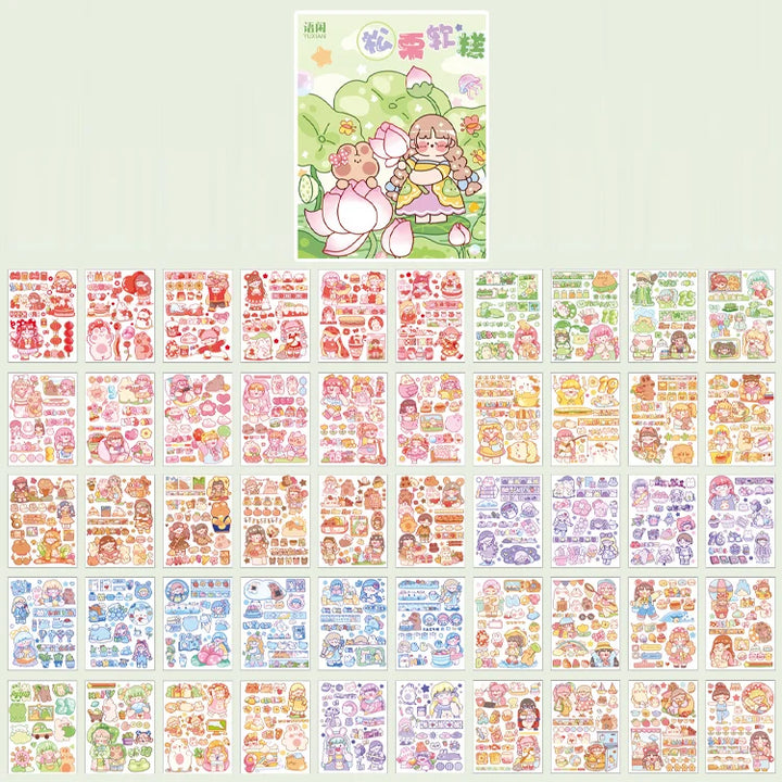 Decorative Stationery Stickers Colorful Dream