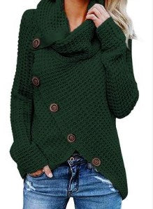 Soft White Cashmere Turtleneck Sweater for Women