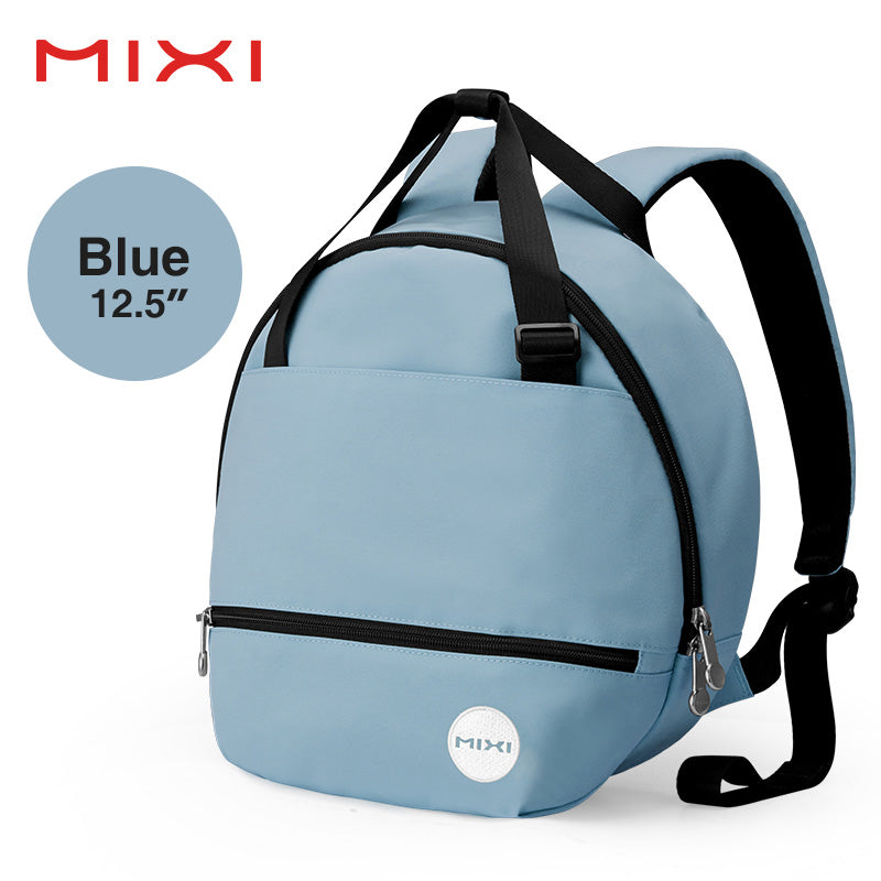 Square Round Pink Backpack Leisure School Travel Bag