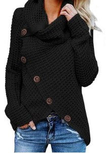 Soft White Cashmere Turtleneck Sweater for Women