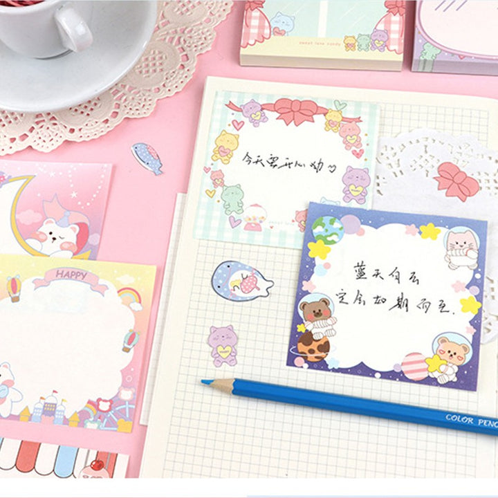 Stationery Memo Notepad Kawaii Party