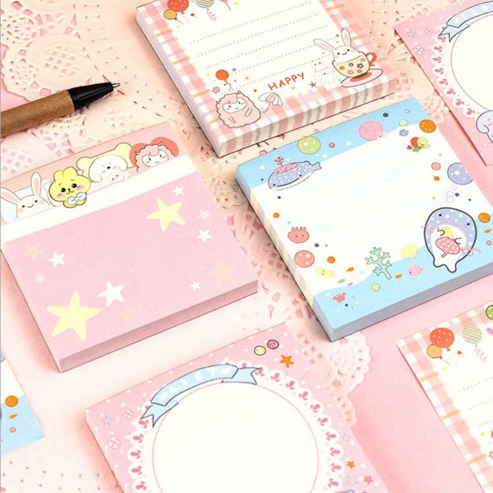 Stationery Memo Notepad Kawaii Party
