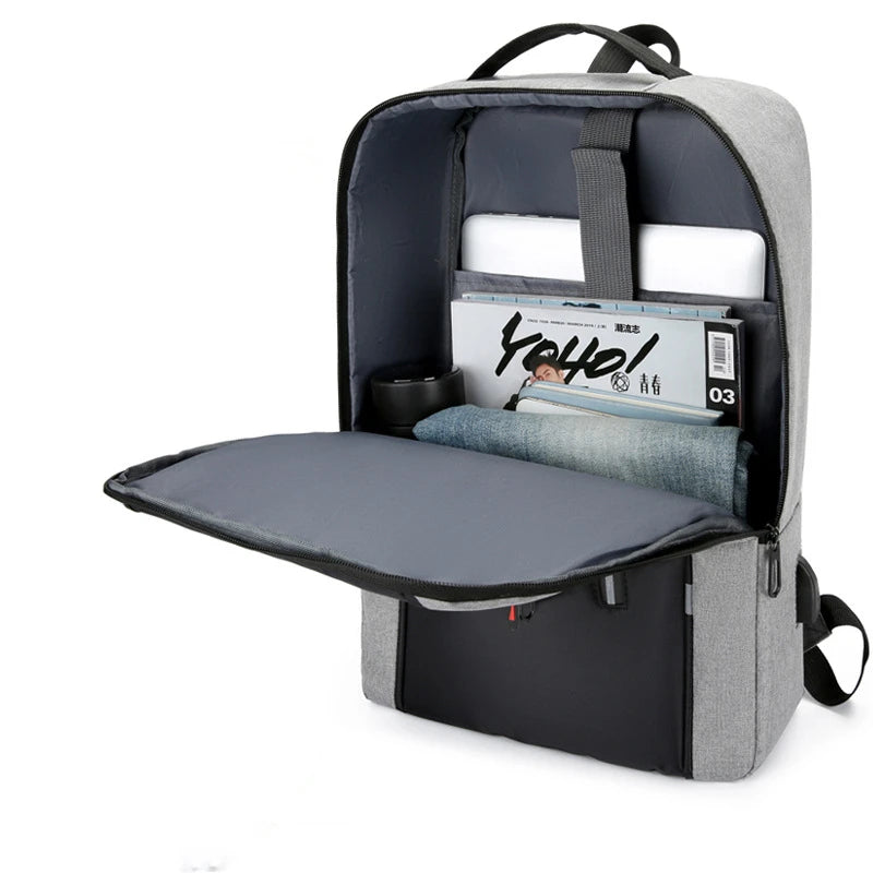 15.6 Inch Waterproof Laptop Backpack With USB