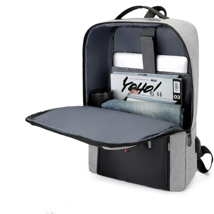 15.6 Inch Waterproof Laptop Backpack With USB