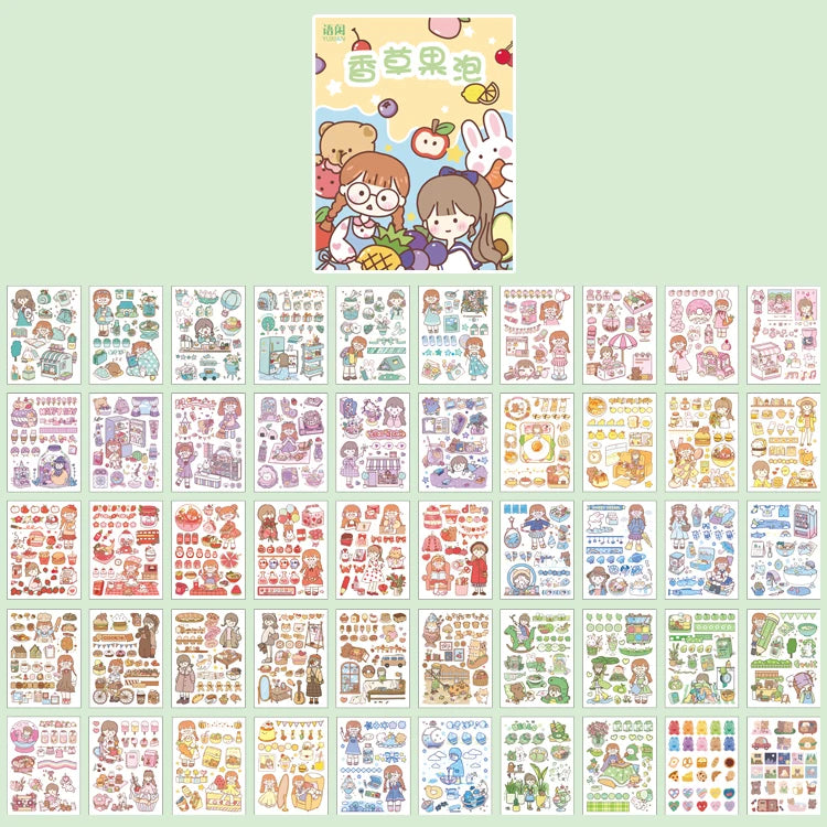 Decorative Stationery Stickers Colorful Dream