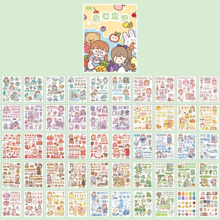 Decorative Stationery Stickers Colorful Dream