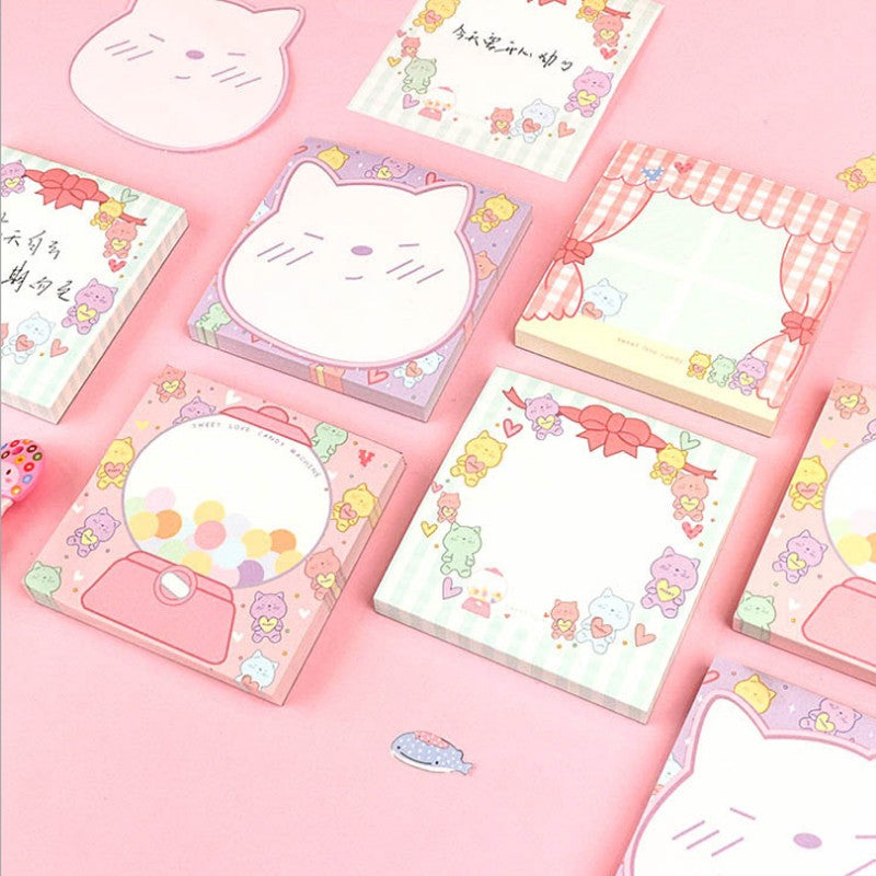 Stationery Memo Notepad Kawaii Party