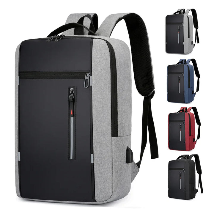 15.6 Inch Waterproof Laptop Backpack With USB