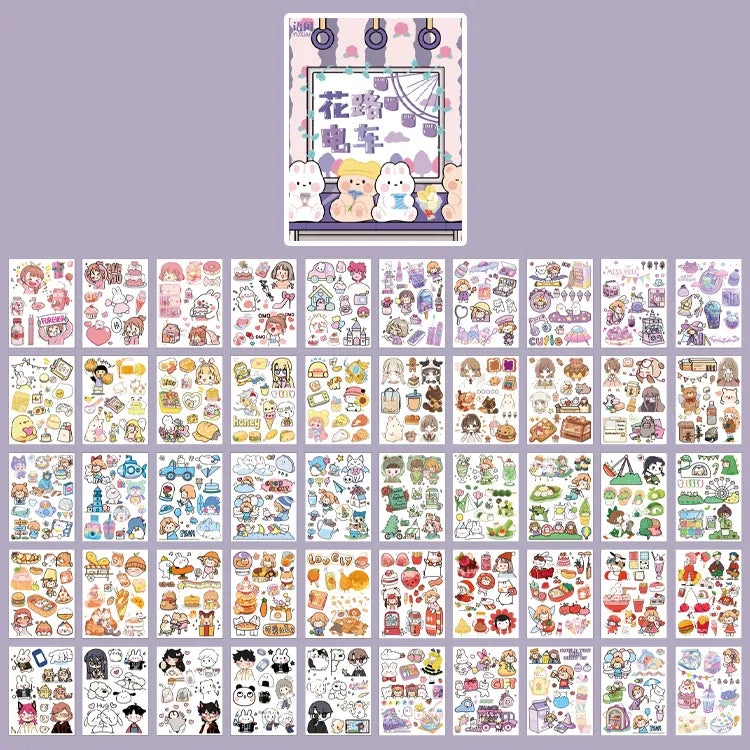Decorative Stationery Stickers Colorful Dream