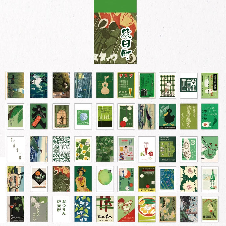 366 Pcs/Natural Scenery Stationery Stickers Book