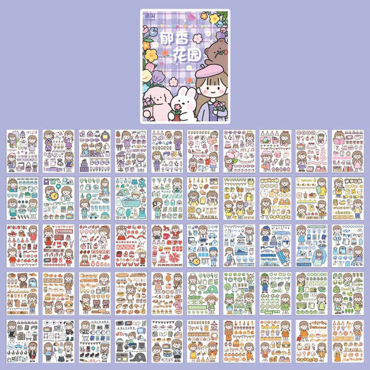 Decorative Stationery Stickers Colorful Dream