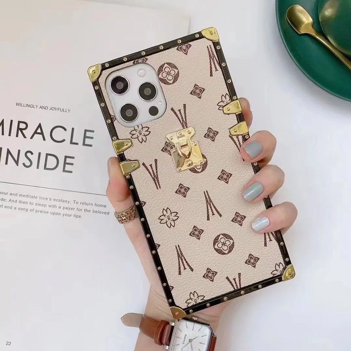 Luxury Treasure Chest Trunk Phone Case for iPhone - Polendo Design