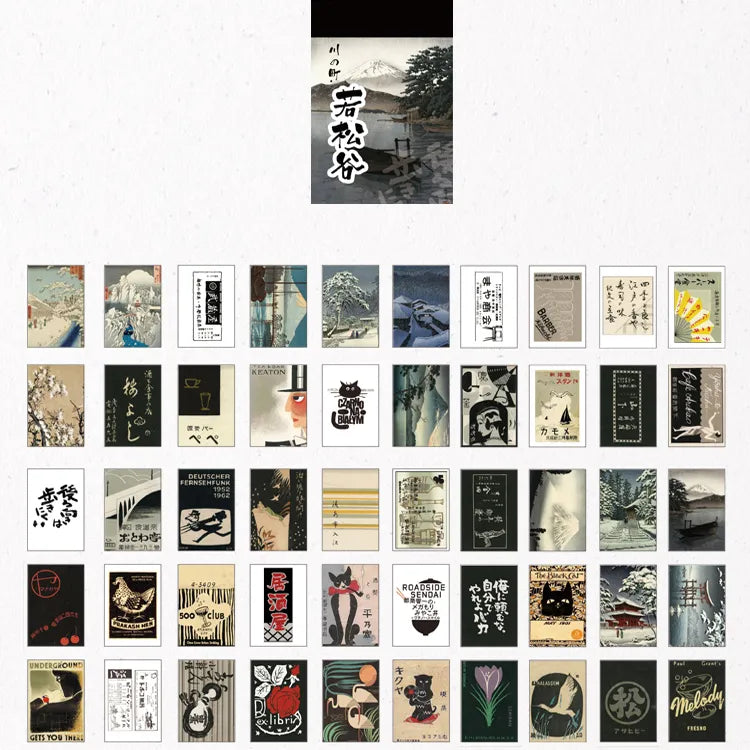 366 Pcs/Natural Scenery Stationery Stickers Book