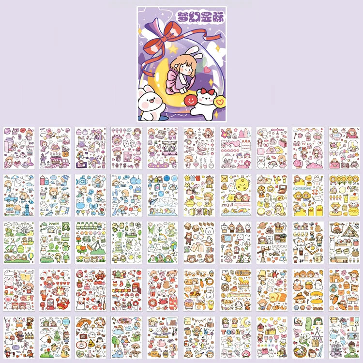 Decorative Stationery Stickers Colorful Dream