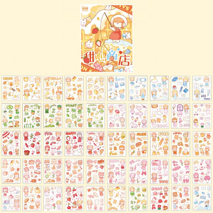 Decorative Stationery Stickers Colorful Dream
