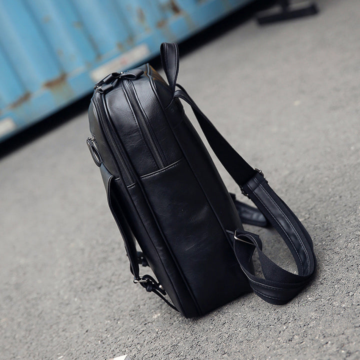 Vintage Leather Backpack for Men