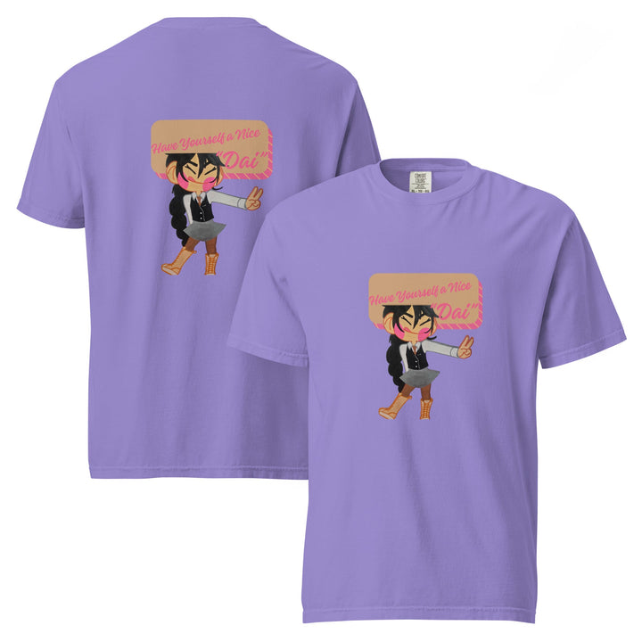 Have a Nice Dai Graphic T-Shirt – Cute Character Cotton Tee - Polendo Design graphic t-shirt