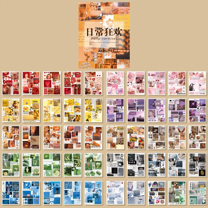 Decorative Stationery Stickers Colorful Dream