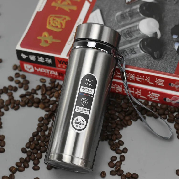 Large Stainless Steel Thermos Tumbler