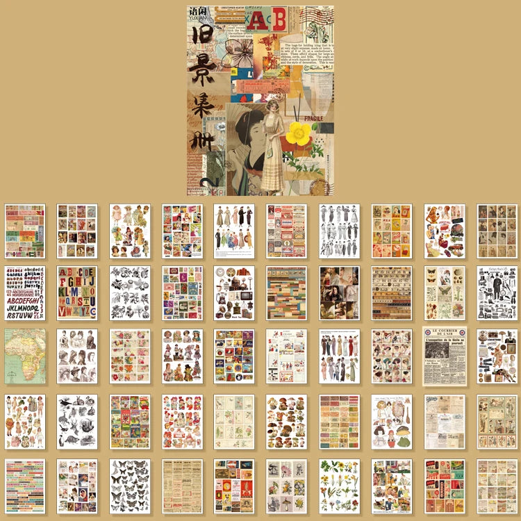 Decorative Stationery Stickers Colorful Dream