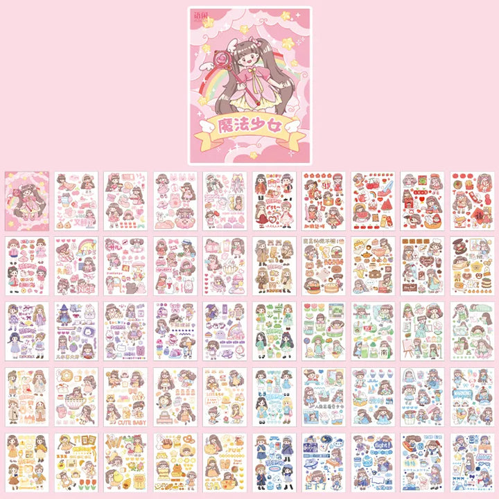 Decorative Stationery Stickers Colorful Dream