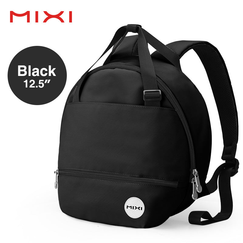 Square Round Pink Backpack Leisure School Travel Bag