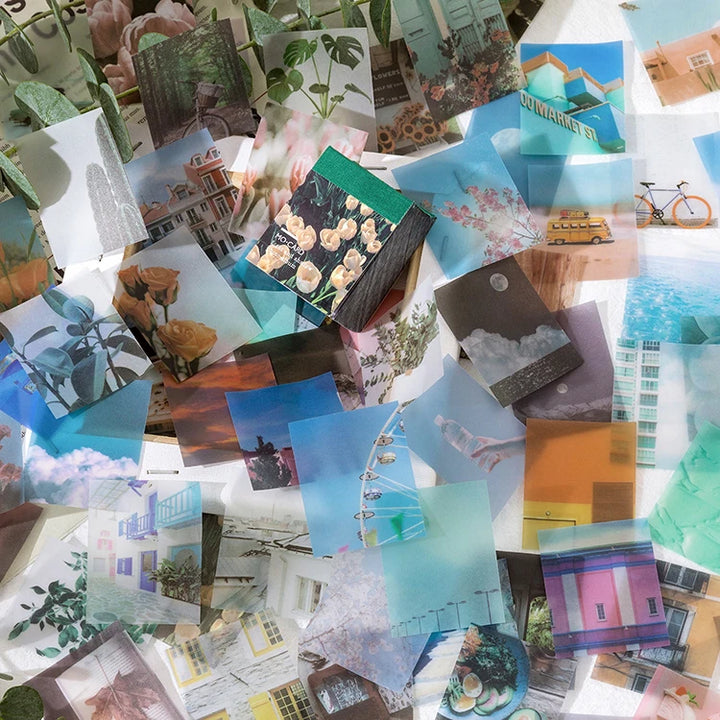 366 Pcs/Natural Scenery Stationery Stickers Book