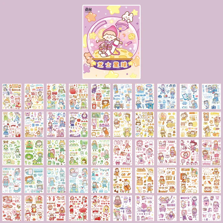 Decorative Stationery Stickers Colorful Dream