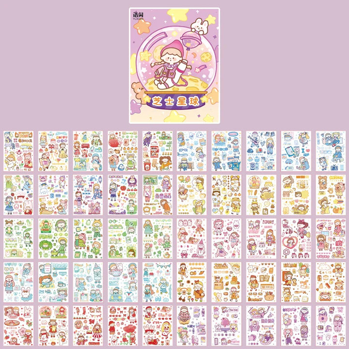 Decorative Stationery Stickers Colorful Dream