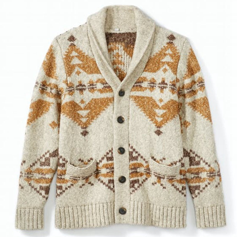 Men’s Classic Button Up Knit Sweater Cardigan