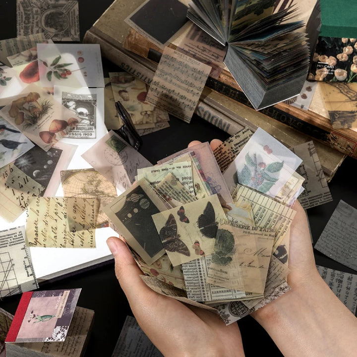 366 Pcs/Natural Scenery Stationery Stickers Book