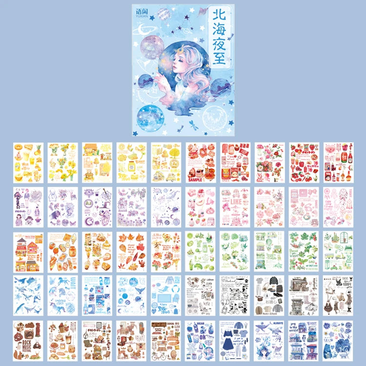 Decorative Stationery Stickers Colorful Dream