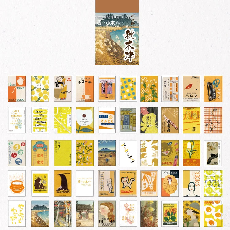 366 Pcs/Natural Scenery Stationery Stickers Book