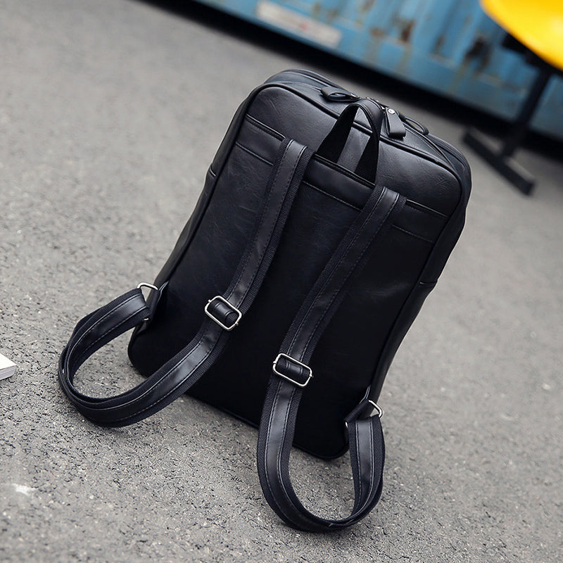 Vintage Leather Backpack for Men
