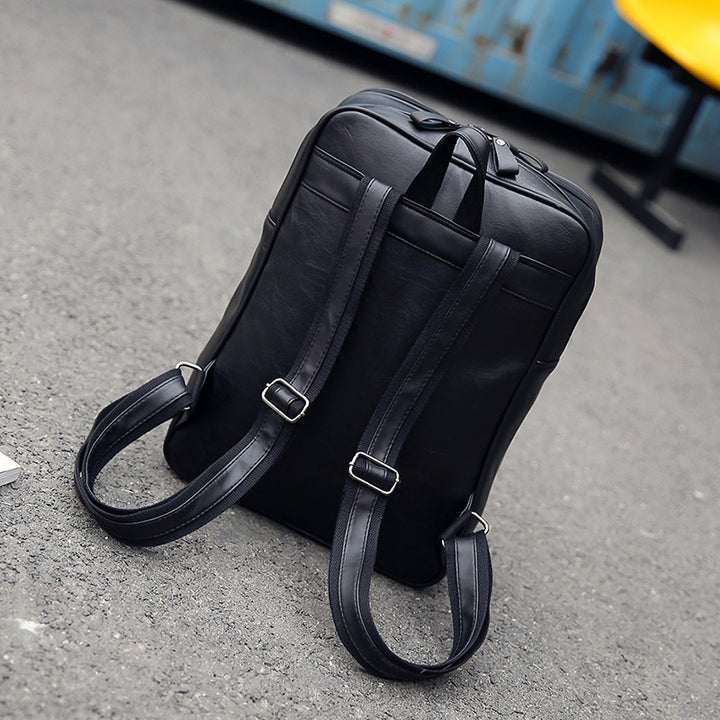 Vintage Leather Backpack for Men