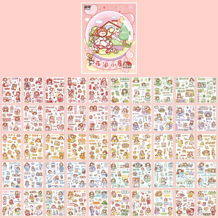 Decorative Stationery Stickers Colorful Dream