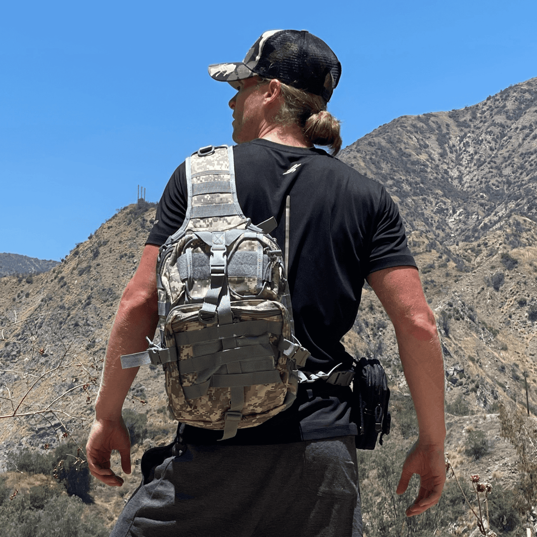 Tactical 15L Sling Backpack with Molle System