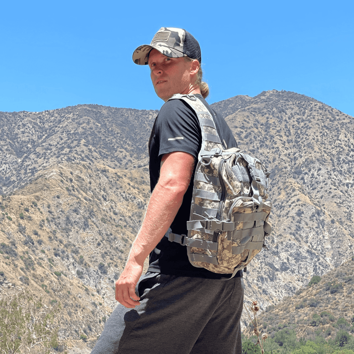 Tactical 15L Sling Backpack with Molle System