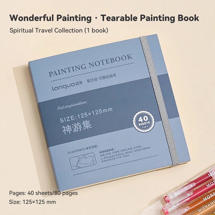 Tearable Art Sketchbook 250gsm Paper - Polendo Design