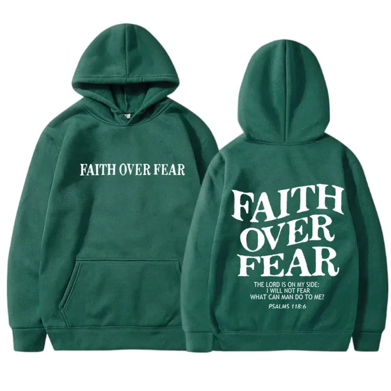 "FAITH OVER FEAR"  Men&